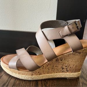 Cute wedge sandals